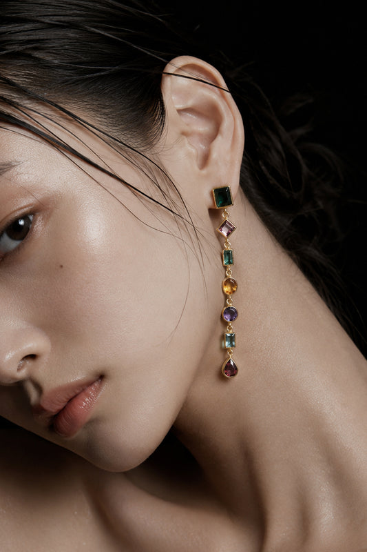 TOURMALINE LIGHT EARRING